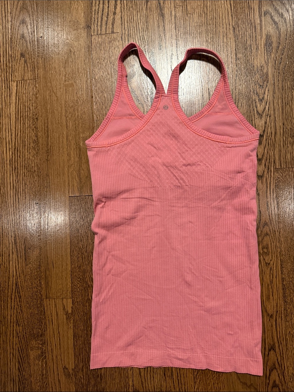 Lululemon Ebb to street Women's Ribbed Racerback Tank Top brier rose size 4 - Picture 5 of 6